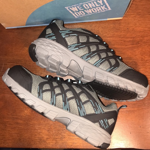 Nautilus Stratus Safety Shoes, Grey, Women’s Sz 7 Wide (D), NIB! - Picture 10 of 15